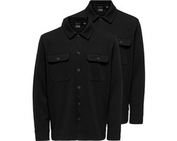 Only & Sons Heren Overhemd jas / overshirt 2 pack Newkodyl