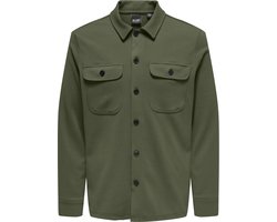 ONLY & SONS ONSNEWKODYL OVERSHIRT SWEAT NOOS Heren Overhemd - Maat S
