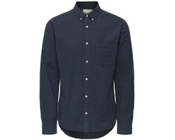 ONLY&SONS - ONSNIKO LS MELANGE SHIRT - Heren - Overhemden