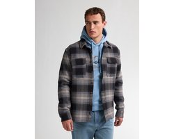 Petrol - Heren Overshirt - M-3050-SIL405 - 9038 Light Grey Melee