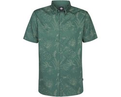 Petrol Industries - Heren All-over print overhemd Scout - Groen - Maat M
