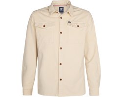 Petrol Industries - Heren Corduroy Overhemd Menomonie - Geel - Maat M