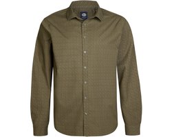 Petrol Industries - Heren Oversized Effen Overhemd Bayfield - Groen - Maat 5XL