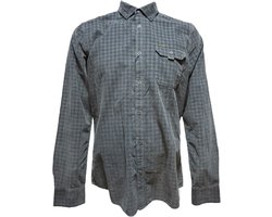 PME Legend Overhemd - Donkergrijs - Maat L