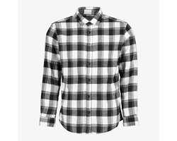 Produkt heren overhemd zwart/wit - Maat L