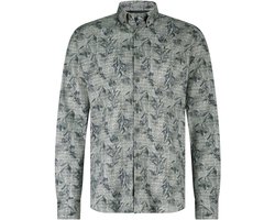 State of Art Overhemd Jersey Overhemd Met Allover Print 214 25258 5738 Mannen Maat - 3XL