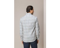 State of Art Overhemd Overhemd Met Pied De Poule Dessin 21425248 5611 Mannen Maat - L