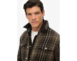 Superdry - The Merchant Store - Zwaar Geruit Overhemd - Heren - Lange mouwen shirts