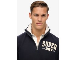 Superdry Vintage Athletic marine trui