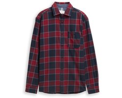 Tom Tailor Comfort fit overhemd met ruitjesmotief