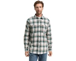 Tom Tailor Heren Overhemd COMFORT CHECKED SHIRT Veelkleurig L Volwassenen