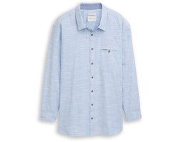 Tom Tailor Plus Size - Regular fit overhemd met oprolfunctie