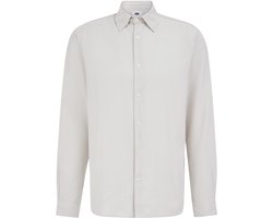 WE Fashion Heren regular fit overhemd van modalmix