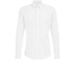 WE Fashion Heren slim fit overhemd