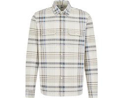 WE Fashion Heren Tall fit overshirt met print