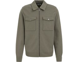 WE Fashion Heren zip overshirt