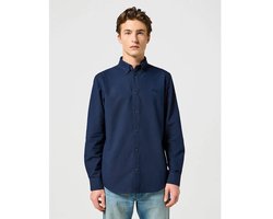 Wrangler Oxford Overhemd Met Lange Mouwen Blauw M Man