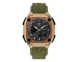 Adidas Originals City Tech One Sst AOFH23502 Horloge - Kunststof - Groen - Ø 45 mm