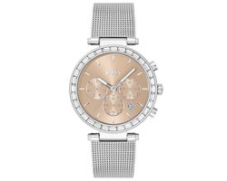 Boss Andra 1502693 Horloge - Staal - Zilverkleurig - Ø 39 mm