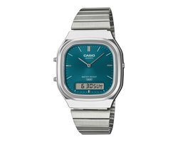 Casio Casio Collection Vintage AQ-240E-3AEF Horloge - Staal - Zilverkleurig - Ø 35 mm