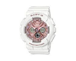Casio G-Shock BA-130-7A1ER Horloge - Kunststof - Wit - Ø 43 mm