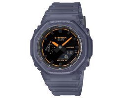 Casio G-Shock GA-2100K-2AER Horloge - Kunststof - Blauw - Ø 45 mm