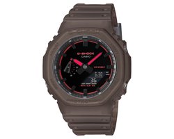 Casio G-Shock GA-2100K-5AER Horloge - Kunststof - Bruin - Ø 45 mm