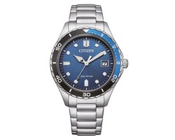 Citizen AW1821-89L Horloge - Staal - Zilverkleurig - Ø 37 mm