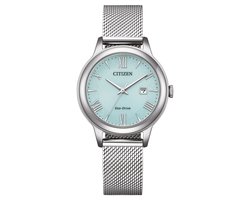 Citizen EW2621-75M Horloge - Staal - Zilverkleurig - Ø 30 mm