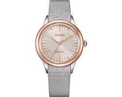 Citizen L Series EM1156-80X Horloge - Staal - Zilverkleurig - Ø 32 mm