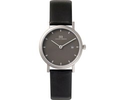 Danish Design Elbe Horloge - Danish Design dames horloge - Zwart - diameter 27 mm - Titanium