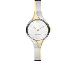Danish Design Malva Horloge - Danish Design dames horloge - Bicolor - diameter 28 mm - Titanium