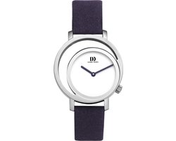 Danish Design Pico Horloge - Danish Design dames horloge - Paars - diameter 32 mm - roestvrij staal