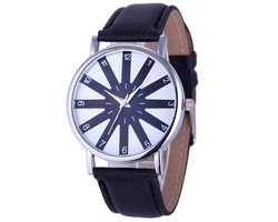 Fako® - Horloge - Ster - Zwart