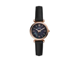 Fossil Carlie ES4700 Dameshorloge 28 mm - Rosékleurig