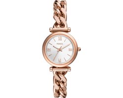 Fossil ES5330 Vrouwen Horloge - Rosékleurig