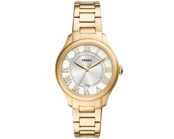 Fossil ES5395 Dames Horloge 38mm - Goudkleurig