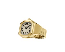 FOSSIL HARLOW WATCH RING Dames Horloge 16 mm - Goudkleurig