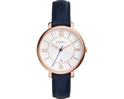 Fossil Jacqueline ES3843 Dameshorloge 36 mm - Blauw
