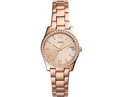 Fossil Scarlette Mini ES4318 Dameshorloge 32 mm - Zilverkleurig