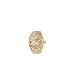 FOSSIL WATCH RING Dames Horloge - Goudkleurig