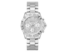 Guess Majesty GW0771L1 Horloge - Staal - Zilverkleurig - Ø 40 mm