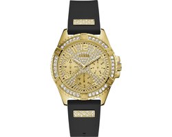 GUESS W1160L1 dames horloge 40 mm - Zwart