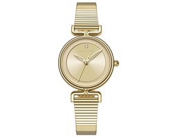 Hannah Martin Dames Horloge Goudkleurig | Dames Horloges | Horlogedoos | Borasi | Dames Sieraden | Luxe Geschenkdoos |