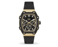 Ice-Watch - Ice boliday Black gold - Zwart dameshorloge met siliconen band - 022865 (Klein)