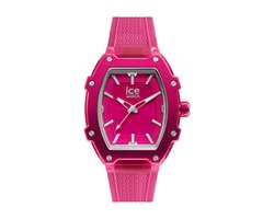 Ice-Watch - Ice boliday Flashy pink - Dames roze horloge met siliconen band - 023323 (Medium)