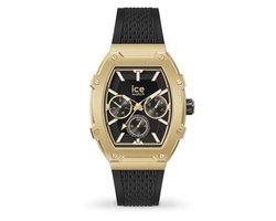 Ice Watch Ice Boliday - Golden Black 022866 Horloge - Siliconen - Zwart - Ø 40 mm