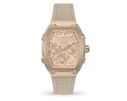 Ice-Watch - Ice boliday Timeless taupe - Bruin dameshorloge met siliconen band - 022861 (Small)