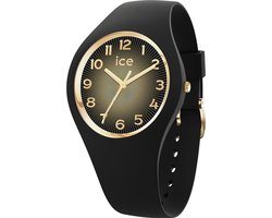 Ice Watch ICE champagne - Black gold shades 025258 Horloge - Siliconen - Zwart - Ø 37 mm