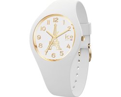 Ice Watch ICE cocorico - Eiffel tower - White 023248 Horloge - Siliconen - Wit - Ø 34 mm